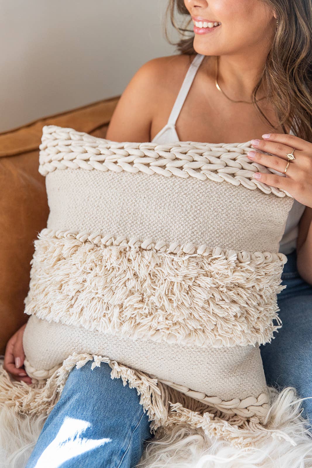 Vesperina Throw Pillow: Without Insert
