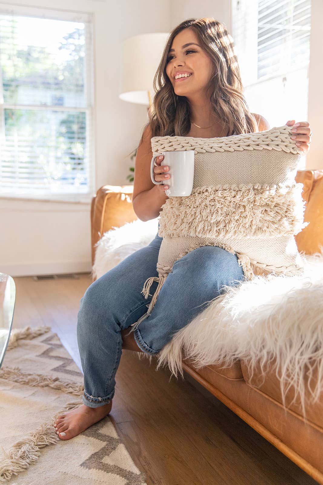 Vesperina Throw Pillow: Without Insert