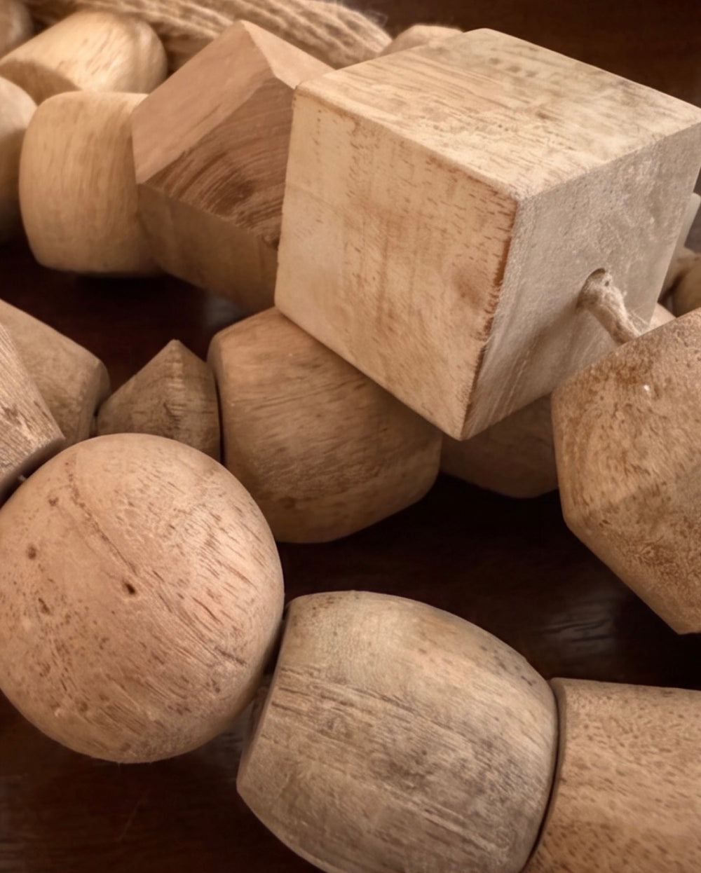 Wooden Bead Garland | One of One