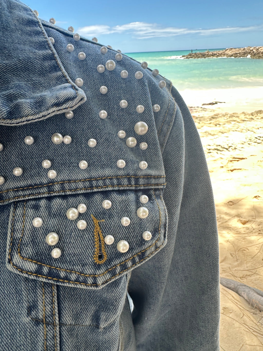 Founder’s Denim Jacket         One Size