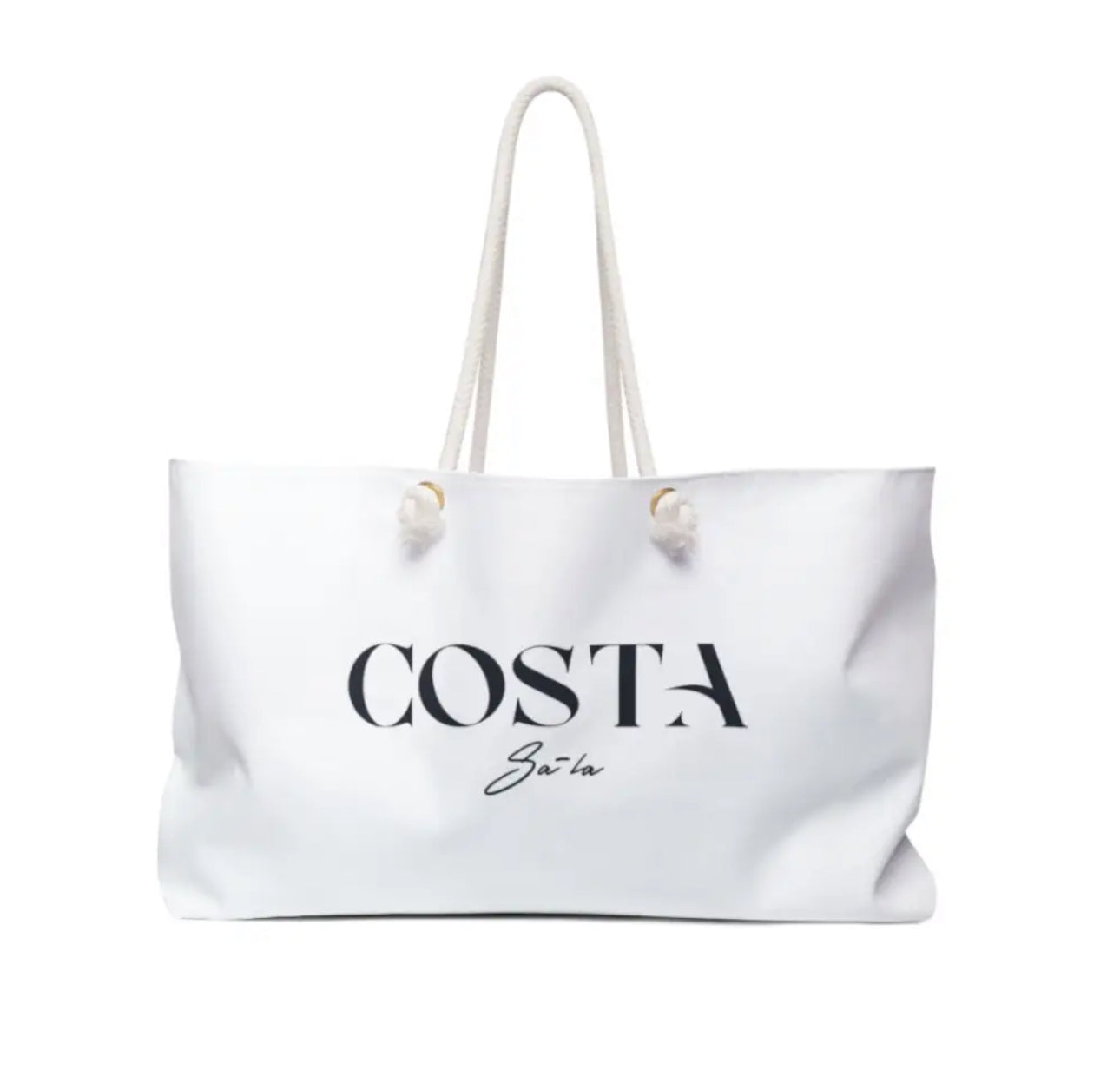 The Costa SA-LA Rope Weekender Handle Tote