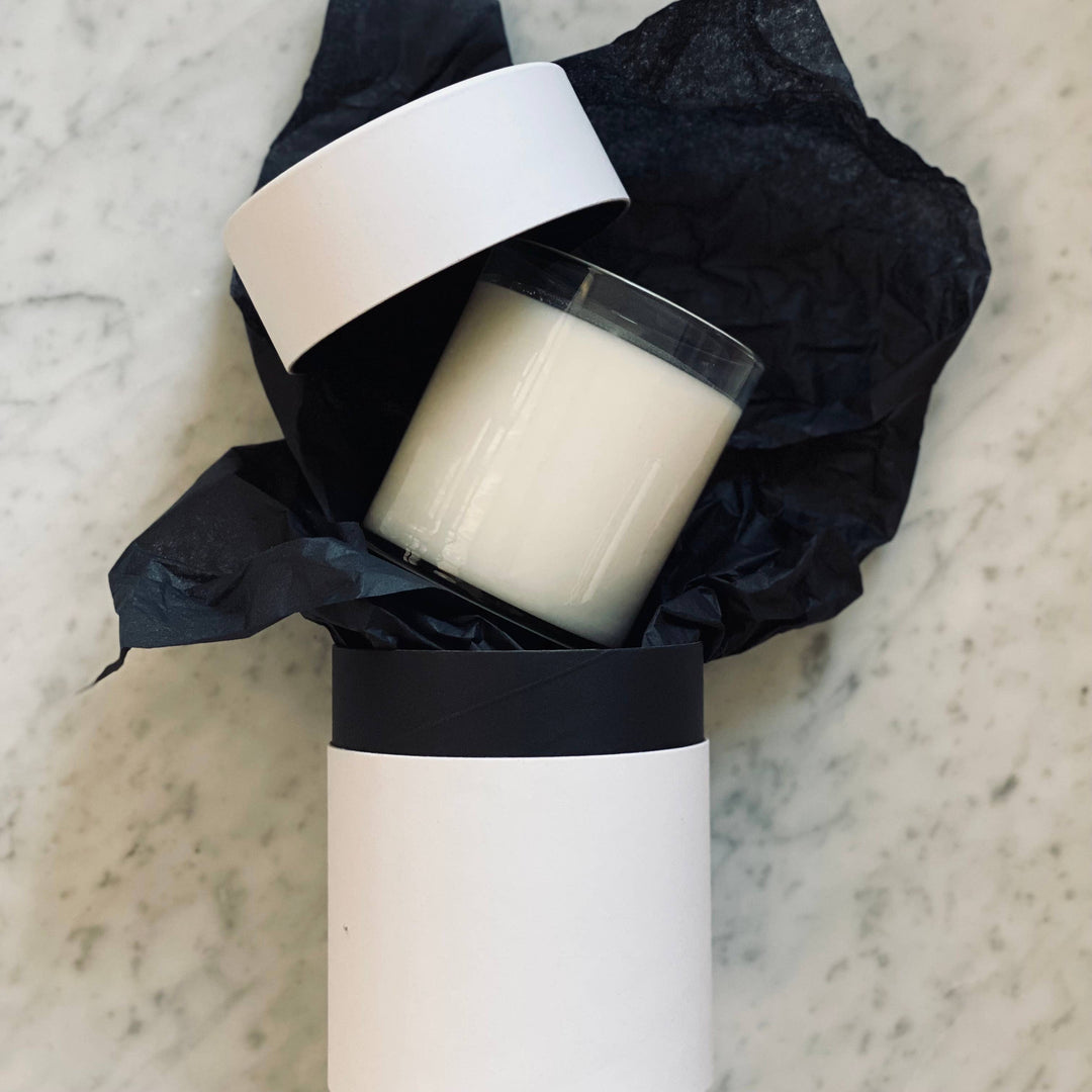 Costa SA-LA Signature Candle |Ocean Scent | Clear Glass | White gift box