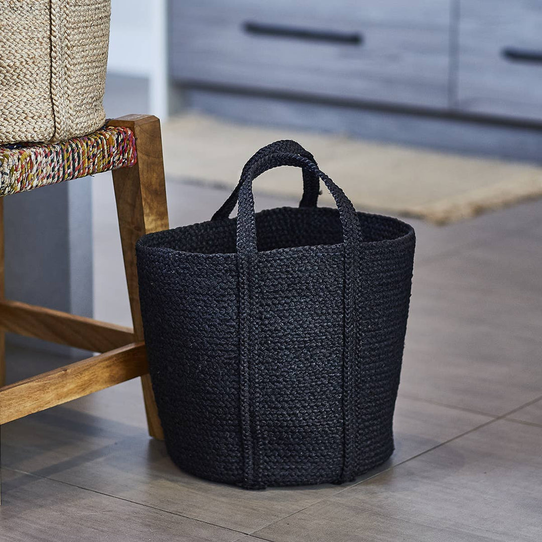 The Kata Basket – Noir Black-Set of 2